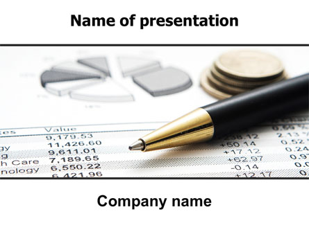 Budgeting Presentation Template, Master Slide