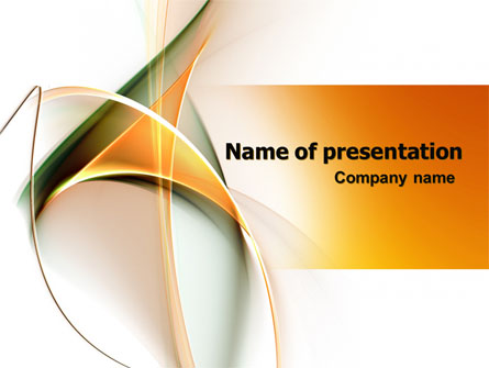 Lines Presentation Template, Master Slide