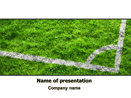 Soccer Playground Presentation Template, Master Slide