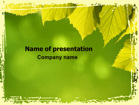 Early Fall Free Presentation Template, Master Slide