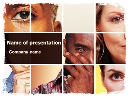 Human Emotions Presentation Template, Master Slide