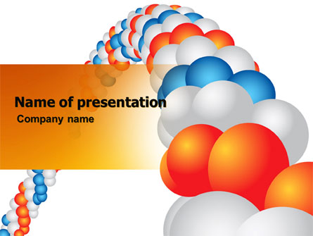 Holiday Balloons Presentation Template, Master Slide