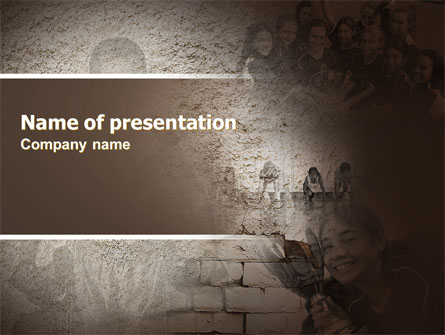 School Championship Presentation Template, Master Slide