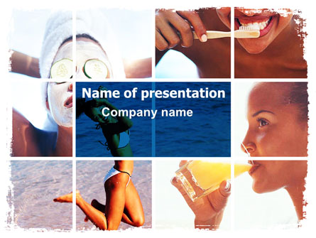 Healthy Life Presentation Template, Master Slide