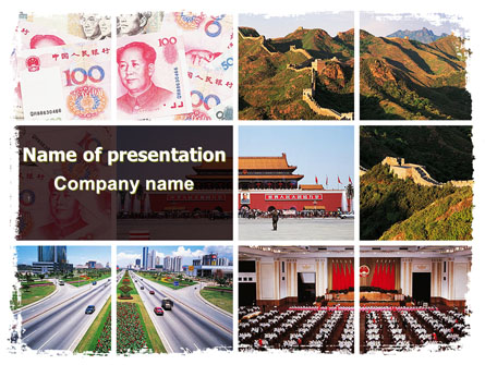 China Presentation Template, Master Slide