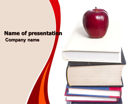 Book Knowledge Presentation Template, Master Slide