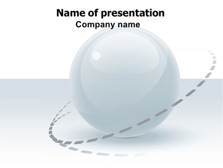 Clean Sphere Presentation Template, Master Slide