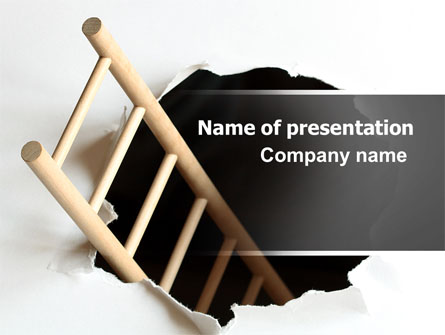 Escape Presentation Template, Master Slide