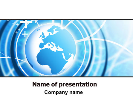 World Presentation Template, Master Slide