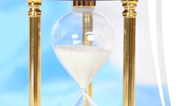 Ancient Hourglass Presentation Template