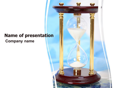 Ancient Hourglass Presentation Template, Master Slide