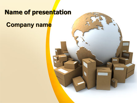 Packages Presentation Template, Master Slide