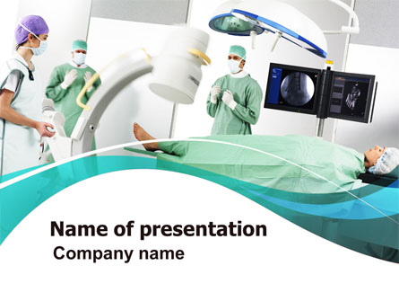 Preparing Of Operating Room Presentation Template, Master Slide