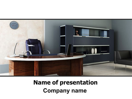 Top Manager's Office Presentation Template, Master Slide