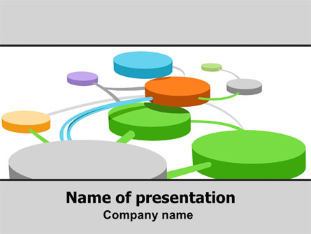 Social Network In Web 2.0 Presentation Template, Master Slide