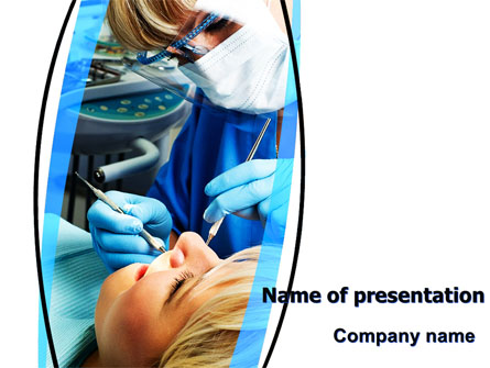 Dental Surgery Presentation Template, Master Slide