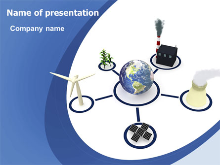 Energy Resources Presentation Template, Master Slide