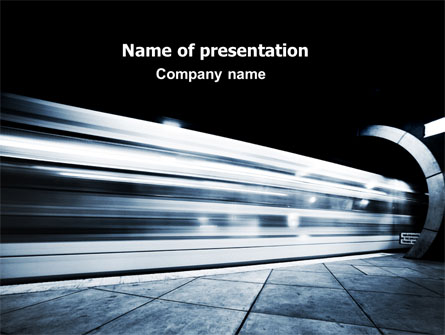 Subway Presentation Template, Master Slide