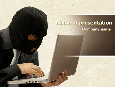 Hacking Presentation Template, Master Slide