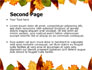 Autumn Leaves in Light Brown Palette slide 2