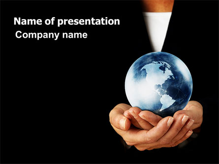 World Business Style Presentation Template, Master Slide