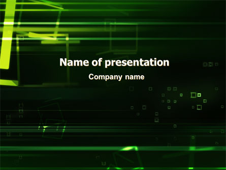 Electromagnetic Discharge Free Presentation Template, Master Slide