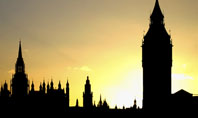 Big Ben and House of Parliament Free Presentation Template