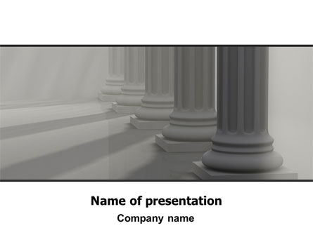 Colonnade Presentation Template, Master Slide