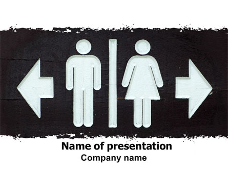 Gender Difference Presentation Template, Master Slide