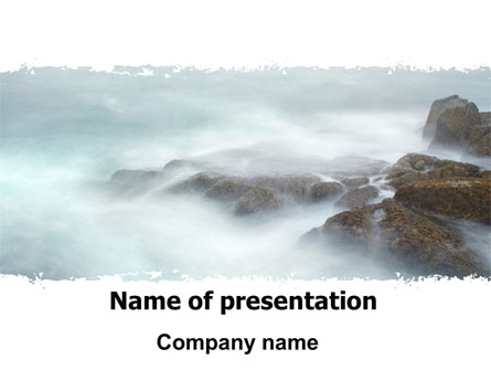 Misty Shore Presentation Template, Master Slide