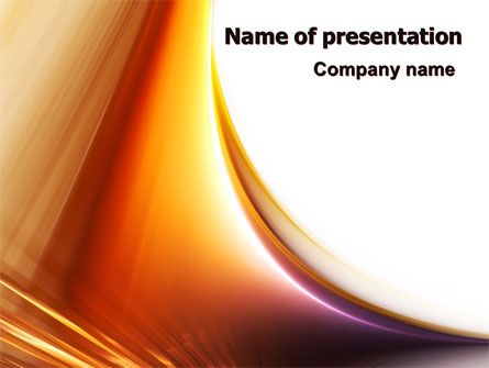 Abstract Gradient Presentation Template, Master Slide