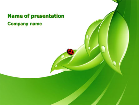 Ladybird Presentation Template, Master Slide