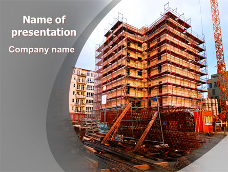 Building Sector Presentation Template, Master Slide