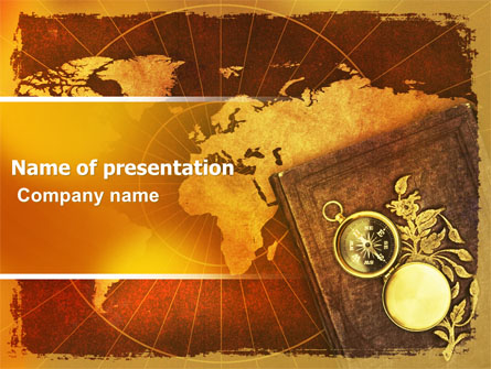 Historical Exploration Presentation Template, Master Slide