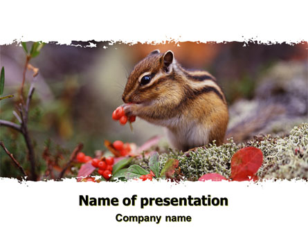 Chipmunk Free Presentation Template, Master Slide
