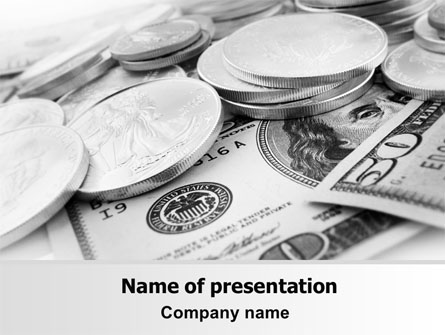 Monetary Reserves Presentation Template, Master Slide