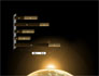 Sepia Sunrise in Space slide 11
