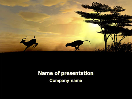 Wild Hunt Presentation Template, Master Slide