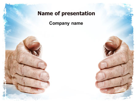 Heaven Light Presentation Template, Master Slide