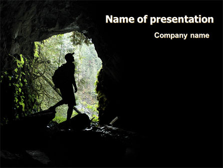 Caver Presentation Template, Master Slide