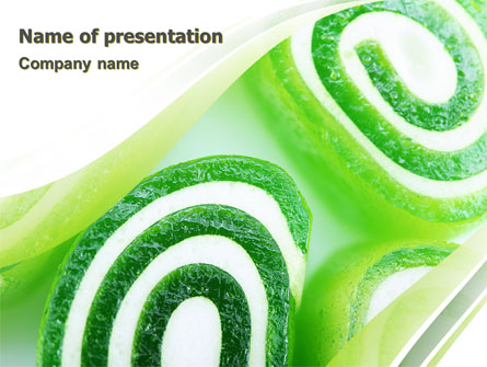 Jelly Candy Presentation Template, Master Slide
