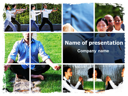 Oriental Medicine Presentation Template, Master Slide