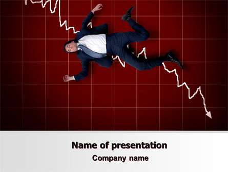 Financial Crisis Presentation Template, Master Slide