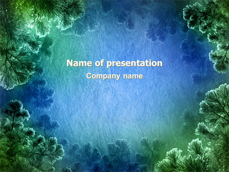 Fir Frame Presentation Template, Master Slide