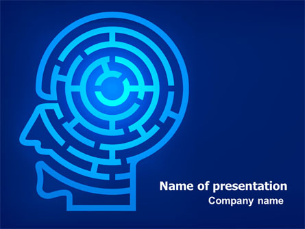 Mind Labyrinth Presentation Template, Master Slide
