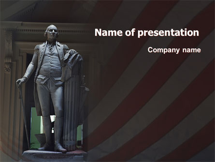 George Washington Presentation Template, Master Slide