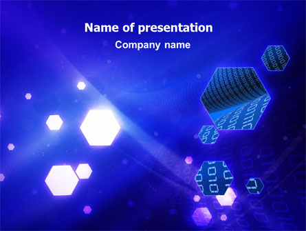 Programming Solution Presentation Template, Master Slide