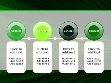 Abstract Green Lines Free Presentation Template for PowerPoint and ...