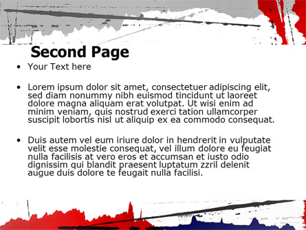 Blood Splatter Powerpoint Template