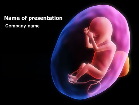 Fetus Presentation Template, Master Slide